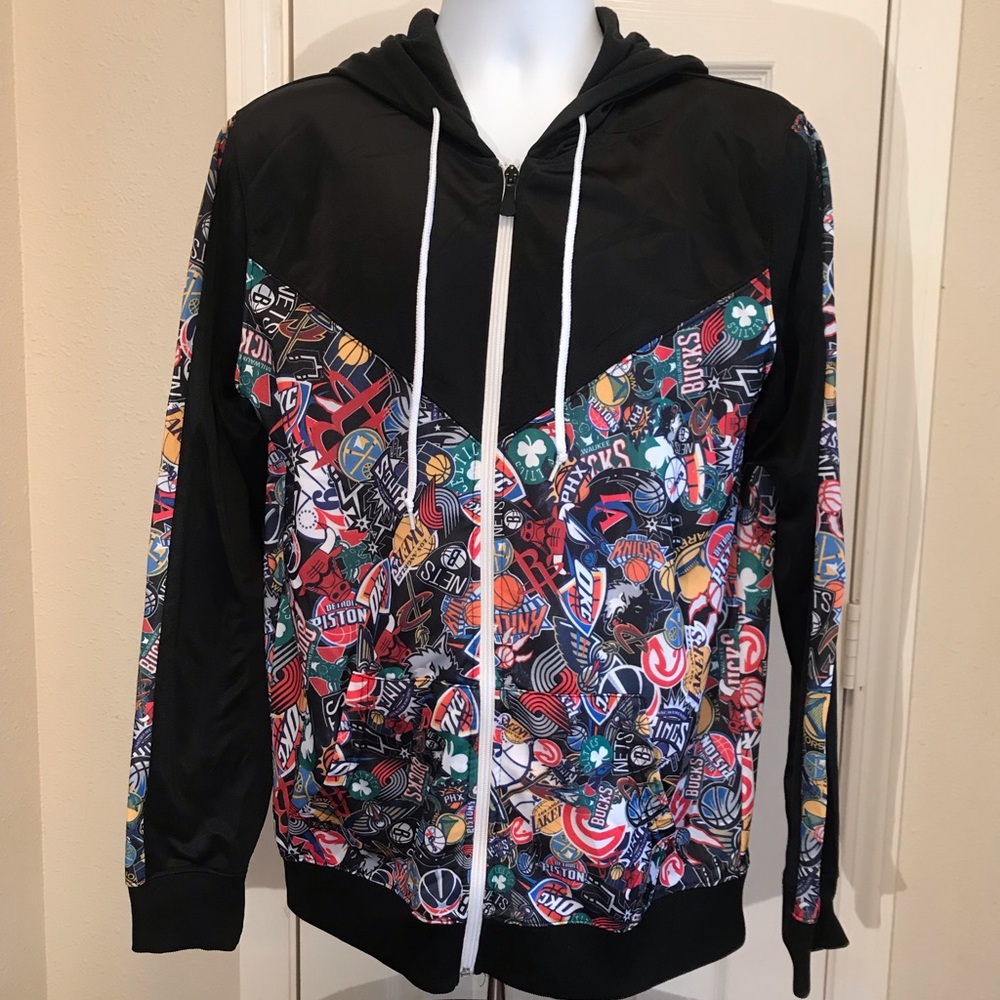 NBA U Team Collage Collaboration Jacket Large